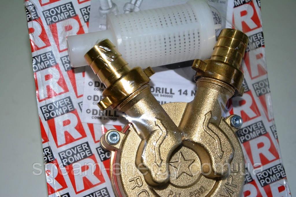Насос для олії, насадка на дриль Rover Drill 20 (1500 л/год) бронза, фото 1