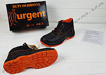 Спецвзуття черевики робочі з металевим носком захисне демісезонне робоче взуття urgent польша, фото 2