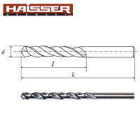 Свердло для металу Haisser 2.5х30х57 мм