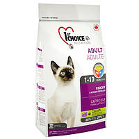 1st Choice Finicky Adult Chicken сухий корм для котів вибагливих і активних, з куркою 2.72