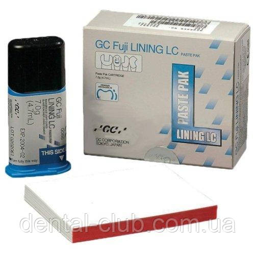 Склоіономірний подкладковий цемент FUJI LINING LC PASTE PAK, картридж 7 м, фото 1