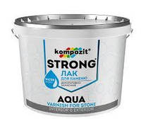 Лак для камня STRONG AQUA Композит на водной основе 0,75л