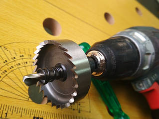 Коронка по металу Р6М5 для дрилі