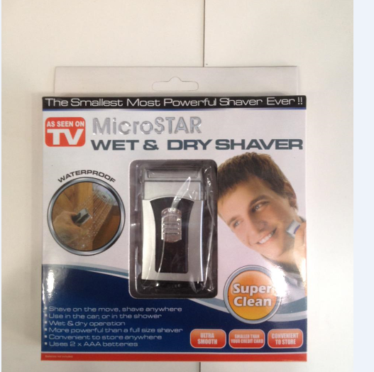 Мини-бритва для сухого и влажного бритья Wet & Dry Shaver - фото 3 - id-p254209960