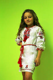 Дитячі вишиті сукні для дівчаток 3