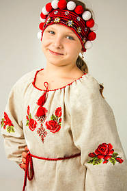 Дитячі вишиті сукні для дівчаток 12