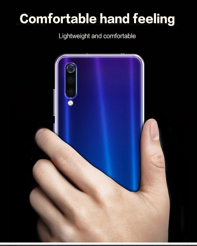 Ультратонкий 0,3 мм чохол для Xiaomi Mi 9 прозорий