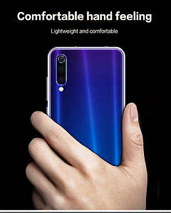 Ультратонкий чохол для Xiaomi Mi 9 прозорий