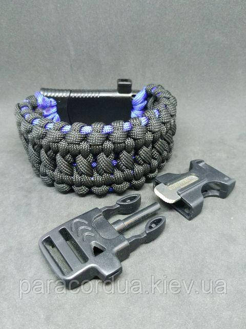 Браслет виживання з паракорда 4 в 1, "Darth Vader Knot"