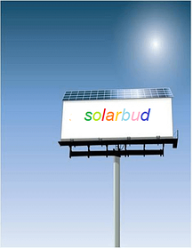 Освітлення рекламних вивісок (біг-бордів) на сонячних батареях