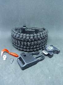 Браслет виживання з паракорда Риболовля, "Darth Vader Knot"