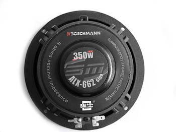 BM Boschmann ALX-662 GIGA Акустика в машину колонки круглі 350 вт автоакустика коаксіальна 16 см 6"