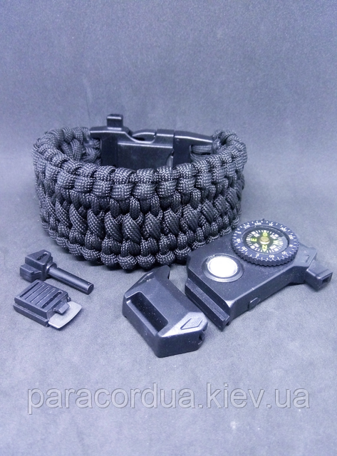 Браслет виживання з паракорда Ліхтарик, "Darth Vader Knot"