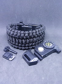 Браслет виживання з паракорда Ліхтарик, "Darth Vader Knot"