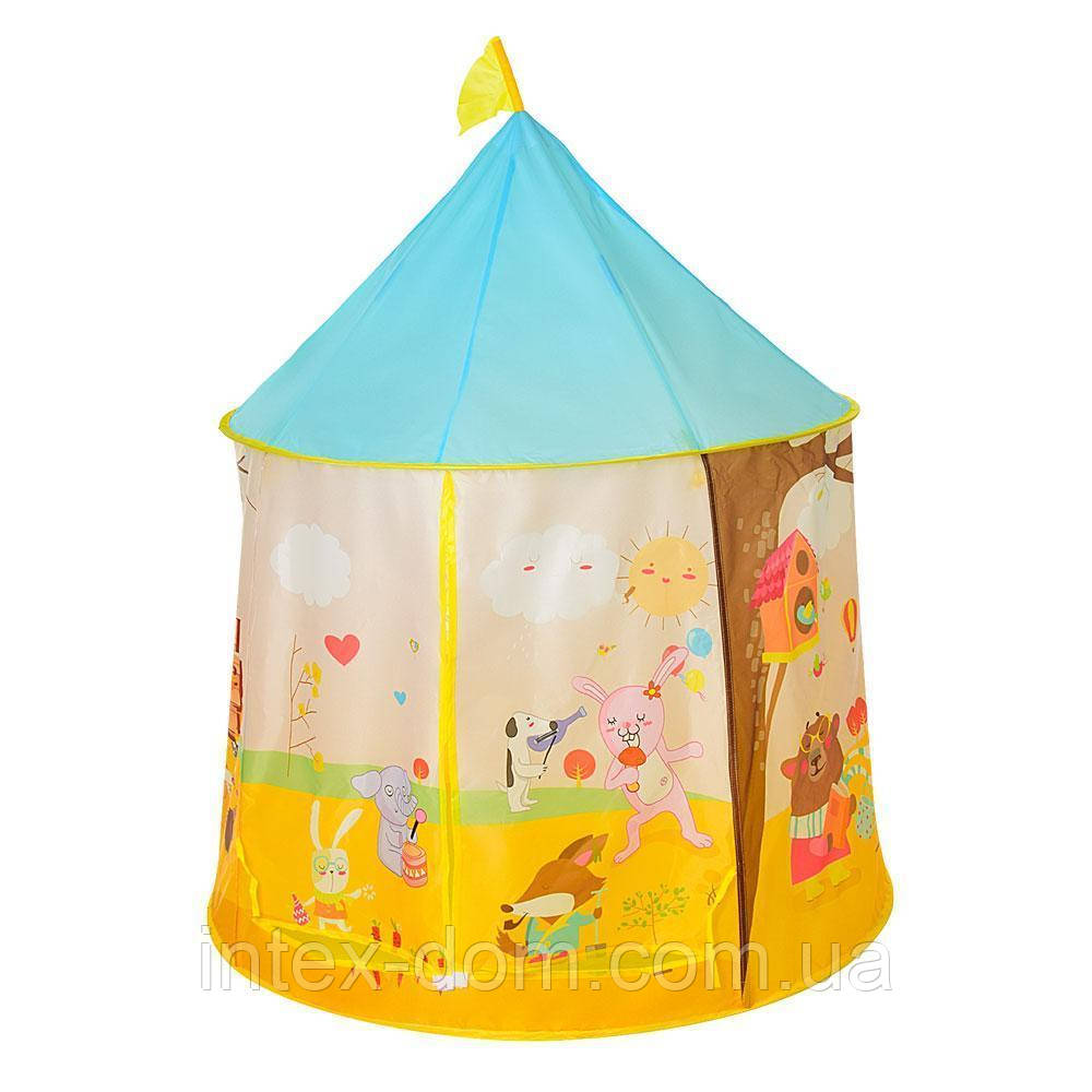 Намет M 3773 будиночок (жовтий), фото 1