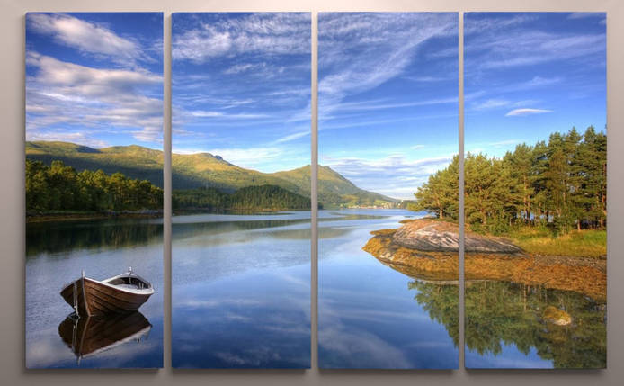 Модульна картина красивий краєвид купити недорого VE, фото 1