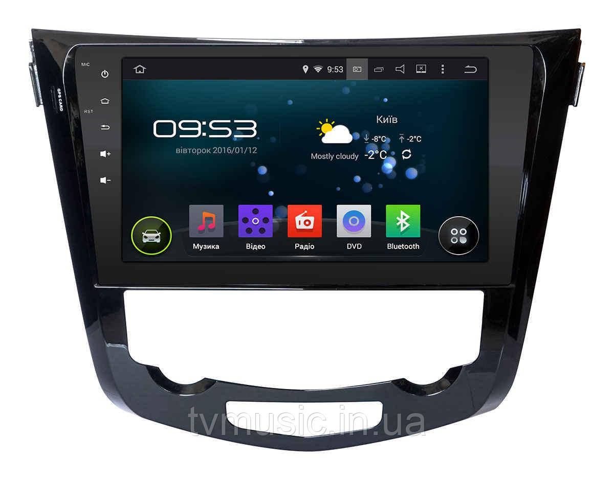 Штатна магнітола Incar AHR-6281 Nissan Qashqai 2014+ Climat