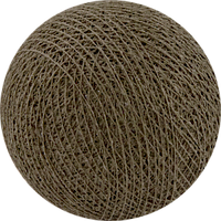 Декоративні бавовняні кульки з ниток Mud