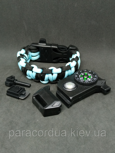 Браслет виживання з паракорда Ліхтарик, "Удар блискавки"