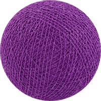 Декоративні бавовняні кульки з ниток Magenta