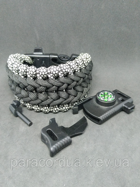 Браслет виживання з паракорда 6 в 1 з ножем, "Warcraft"