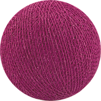 Декоративні бавовняні кульки з ниток Cyclaam