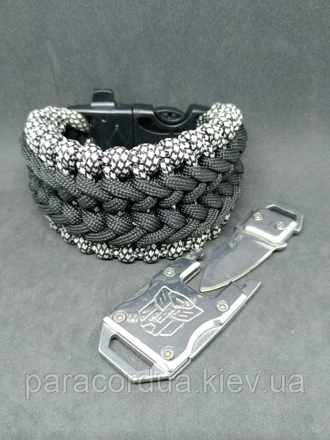 Браслет виживання з паракорда з ножем, "Warcraft"