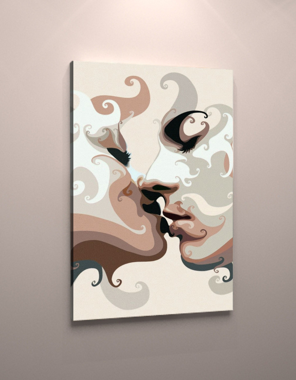 Фотокартина яскрава романтична абстракція полотно VE