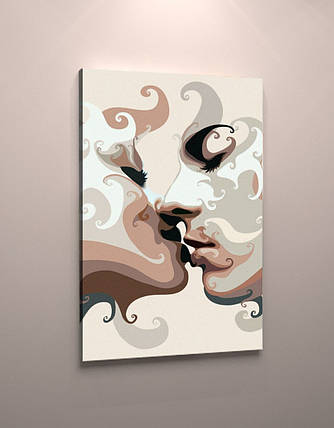 Фотокартина яскрава романтична абстракція полотно VE, фото 1