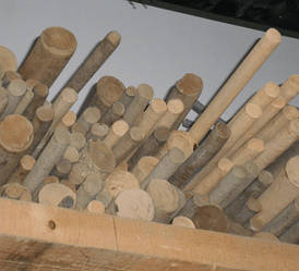 Ебоніт стрижень ф 30,0 мм