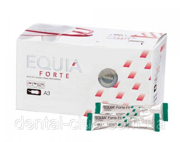 Реставраційний цемент EQUIA Forte FIL, 50 капсул, А3, фото 1