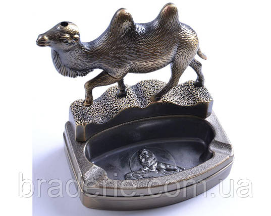 Пепельниця настільна з запальничкою Верблюд XT-2536, фото 1