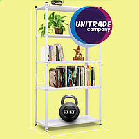 Стелаж фарбований 50кг на полицю металевий Елегант додому в офіс на балкон, фото 3