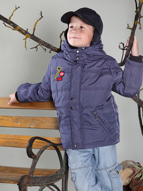 Демісезонна куртка для хлопчика (98-134 в кольорах)