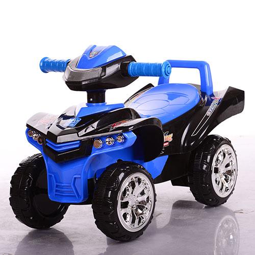 Толокар для малюків квадроцикл Bambi M 3502-2-4 блакитний світло музика сигнал