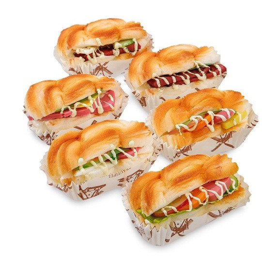 Набір із 6 декоративних сендвічів Бон апетит QS-06