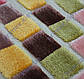 Акриловий рельєфний килим Bonita (Туреччина) мозаїка яскравий, фото 2