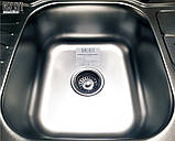 Кутова мийка Galaţi Rampă Satin 7851, фото 6