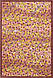 Акриловий рельєфний килим Bonita (Туреччина) гілки яскравий, фото 3