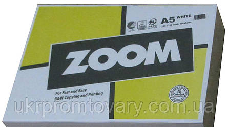 Офісний папір ZOOM А5 80г/м2 500 аркушів, фото 3