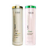 YKAS Citric Набір для випрямлення волосся, 2*50 мл