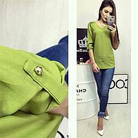 Блузка женская, модель 775, олива