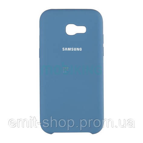 Оригінальний чохол Soft touch для Samsung Galaxy J5 2017 (J530) Blue, фото 2