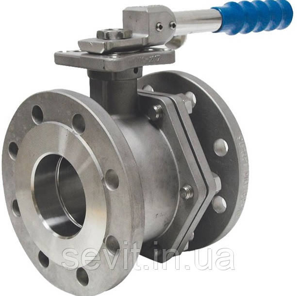 Кран кульовий фланцевий двоскладовий GENEBRE (Іспанія) 2528 04 DN15 PN40 (н/ж АІSI 316), фото 1