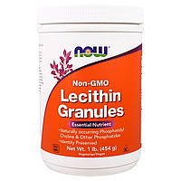 Лецитин в гранулах, Now Foods, 454 грами