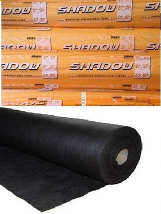 Геотекстиль (спанбонд) SHADOW щільністю 150 г/м2 (1,2*50 м чорне), фото 1