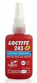 Анаеробний нарізний фіксатор середньої міцності Loctite 243 (50 мл.)