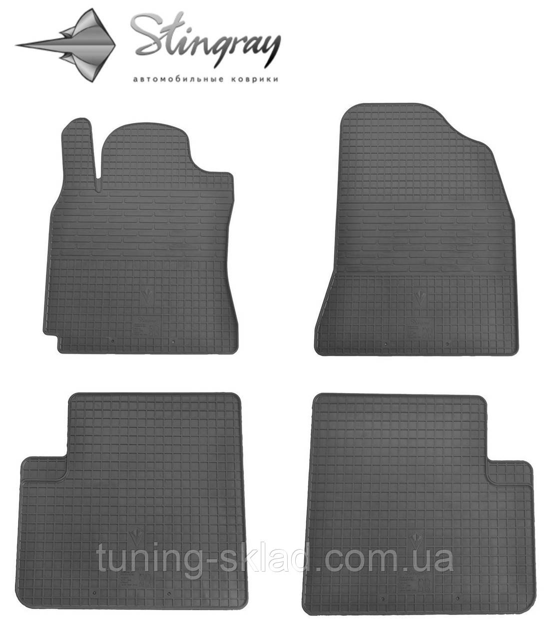 Гумові килимки Chery Tiggo T11 2006-2014 (Черрі Тігго) кількість 4 штуки