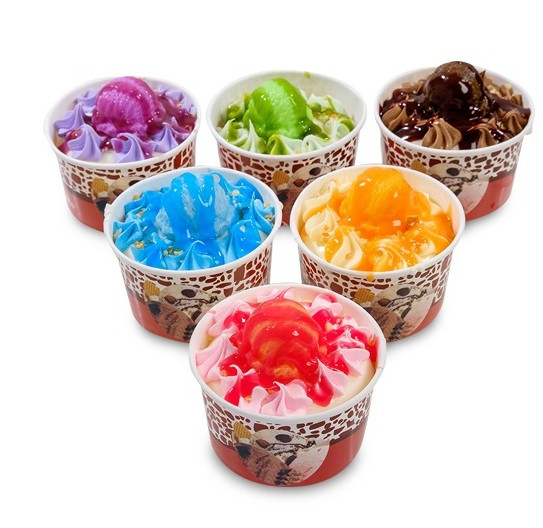 Набір із 6 декоративних морозивних QS-13