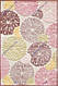 Акриловий рельєфний килим Bonita (Туреччина) хризантеми яскравий, фото 4